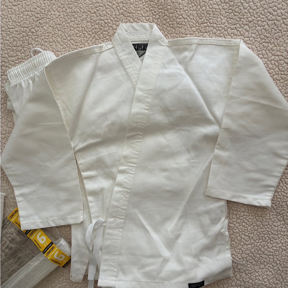 Century Taekwondo Martial Arts Two-Piece Set Kids White